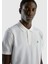 Erkek Beyaz Regular Fit Kısa Kollu Polo Tshirt 5