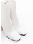 Tılla White Patent Bootie 1