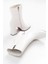 Tılla White Patent Bootie 2