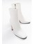 Tılla White Patent Bootie 5