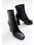 Tılla Black Patent Bootie 3