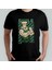 Street Fighter Guile Unisex %100 Pamuklu Bisiklet Yaka T-Shirt Model 1 1