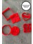 Sevgililer Günü Temalı 4&#39;lü Kalıp Set KA0000033, One Size 2