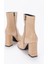 TILLA Bej Krokodil Kadın Bot 10