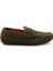 Yeşil Leather Erkek Loafer Ayakkabı E01547007801 1