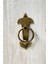 Pirinç Döküm Antik Sarı Rengi 16 cm Kapı Taktağı/kapı Tokmağı 2