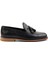 Siyah Leather Erkek Klasik Ayakkabı E01755302040 1