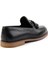 Siyah Leather Erkek Klasik Ayakkabı E01755302040 4