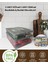 Saklama kabı derin buzdolabı organizer set difriz uyumlu saklama kabı 1