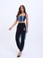 6890 Kot Crop-Mavi 3