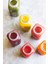 10 Adet Smoothie Detoks Şişesi Şeffaf Plastik Sızdırmaz Kapak Köşeli Meyve Suyu Şişesi 250 ml 4