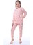 Mevsimlik Gökkuşağı Desenli Kız Çocuk Pijama Takımı 1