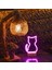 Kedi Neon LED Işıklı Parlaklık Ayarlı Gece Lambası 1