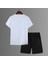 Mauro Futbolcu Man Of Love Forma Baskılı Tişört Regular Fit T-Shirt Şort Takımı 2