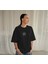 Oversize Kısa Kollu Tişort Kadın Taşlarla Süslenmiş T-Shirt 1