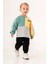 Kışlık Pamuklu Araba Desenli Sweatshirt Eşofman Alt-Üst Takım Erkek Bebek 1
