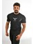 Siyah Büyük Logolu Erkek Tshirt 1