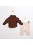 Erkek Çocuk Ceket, Tişört ve Pantolon Takımı – 3'lü Set, Şık ve Konforlu 2