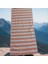 Double Color Strıpe Plaj Havlusu 70 x 145 Turuncu-Pembe 2