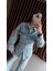 Belden Oturtmalı Denim Ceket 5