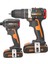 WX925 20VOLT/2.0AH Li-Ion Çift Akülü Kömürsüz Profesyonel Darbeli MATKAP+WX265 Kömürsüz Darbeli Tornavida Kombo Set 2