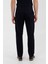 Lacivert Slim Fit Chino Pantolon 4