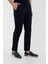 Lacivert Slim Fit Chino Pantolon 3