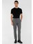 Gri Comfort Fit,klasik Pantolon 1