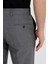 Gri Comfort Fit,klasik Pantolon 3