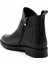 Siyah Siyah Leather Kadın Bot & Bootie K02531270003 4