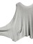 Merserize Oversize Asimetrik Tek Cepli Triko-Gri 3