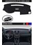 Volkswagen Jetta 2005-2010 Için Uygun Torpido Koruma Halısı Siyah Kenar Renk Siyah 1