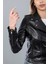 Mamba Kadın Deri Ceket - Siyah, L-40 4