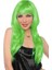 Oz cm ax Uzun Peruk Saç - Yeşil 2