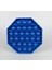 Sekizgen Tek Renk Pop Push It Anti Strees Baloncukları Bubble Fidget 3