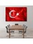 Türk Bayrağı Görseli Kanvas Tablo Ev Ofis Okul Tablosu Ay Yıldız Duvar Tablosu 2