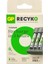 B441 USB Pil Şarj Cihazı 4 Adet 950MAH Aaa İnce Pilli Set 2