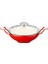Döküm Mini Wok Yekpare Kulplu Cam Kapaklı Edition Serisi ÇAP(Ø)16CM. 1