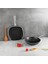 Atlanta 2 Parça Wok + Grill Tava Seti Black 1
