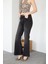 Yüksek Bel Flare Jean 2