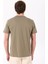 Bisiklet Yaka Baskılı Haki Erkek T-Shirt J5SM-TST7339 5