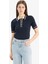 Regular Fit Düğmeli Polo Yaka Kısa Kollu Triko Kazak D4233AX25SP 3