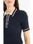 Regular Fit Düğmeli Polo Yaka Kısa Kollu Triko Kazak D4233AX25SP 4