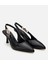 01AYH307400A100 KADIN Siyah Arkası Açık Stiletto 2