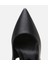 01AYH307400A100 KADIN Siyah Arkası Açık Stiletto 4