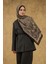 Ipekhan Soft Şal Siyah Yeşil 3052-15 3