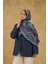 Ipekhan Soft Şal Siyah Mavi 3053-16 2