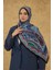 Ipekhan Soft Şal Siyah Mavi 3053-16 3