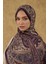 Soft Şal Mor Bej 3051-11 1