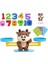 Montessori Matematik Oyuncak Maymun Denge Bebek Montessori Eğitici Oyunlar Sayı Oyuncak Eğitici Öğrenme Oyuncakları Öğretim Materyali Renk:kahverengi Sığır (Yurt Dışından) 1
